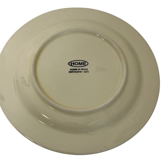 Vtg Target Holiday Appetizer Plates Set of 6 White Holly Berry Christmas Dessert - Picture 4 of 7